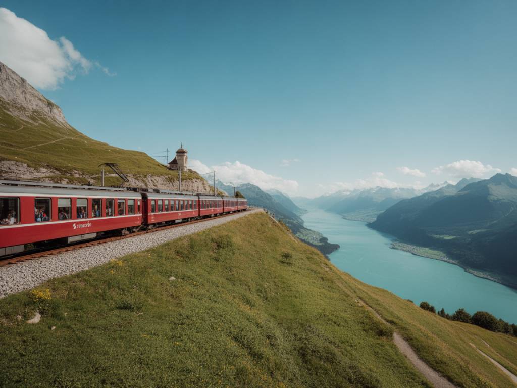 Voyager en train à travers la Suisse : luxe, panoramas alpins et escapade écoresponsable