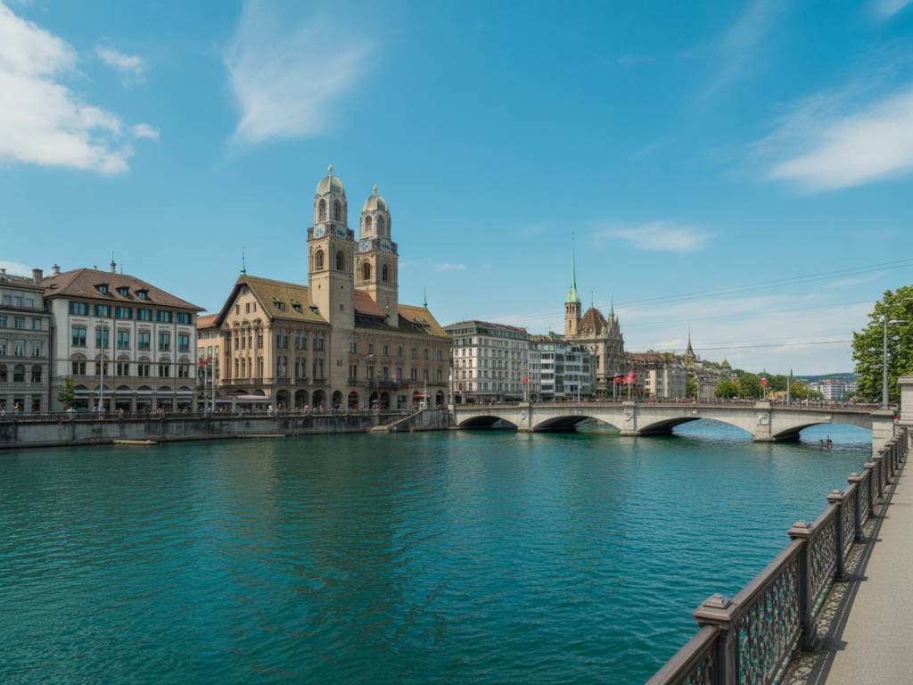 Voyage d’affaires à Zurich : finance, innovation et art de vivre au bord du lac