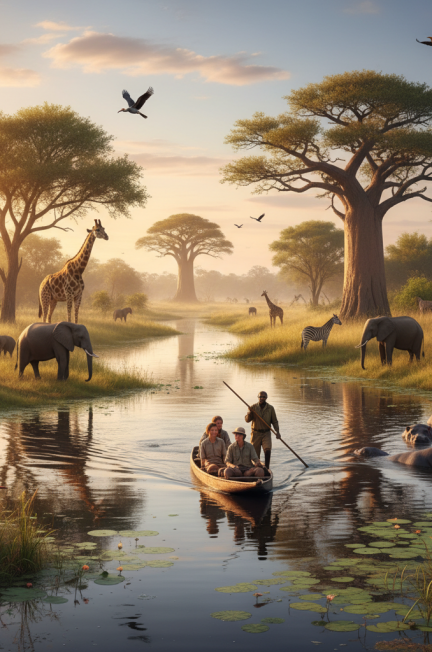 Circuit botswana : vivre un safari authentique au cœur du delta de l’Okavango